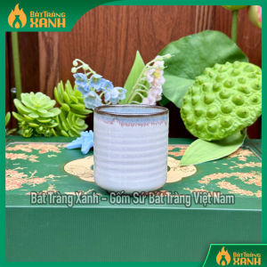 Cốc Tống (Cốc Trụ) & Ca Quai Men Hỏa Biến Cao Cấp Bát Tràng Cốc Uống Nước Cố Sứ Uống Trà Cafe Ca Quai Uống Nước
