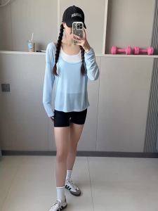 Womens Long Sleeve Sports Shirt Yoga Wear Fitness T-Shirt Quick-dry Running T-shirt Workout Top Female Gym Shirt Clothing2026