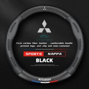 Mitsubishi steering wheel cover Mirage G4 Xpander Montero Sport Strada Outlander PHEV Silicone waterproof steering wheel cover car