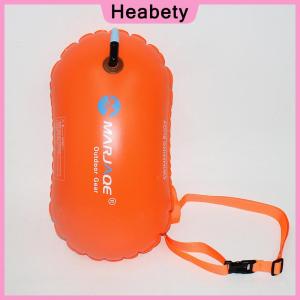 Heabety 1PC PVC Swimming Buoy Safety Air Dry Tow Bag Float Inflatable Signal Drift Bag