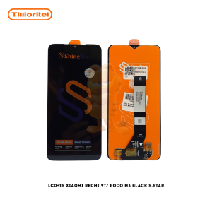 Lcd Redmi 9T/ Poco M3 Black Fullset Touchscreen
