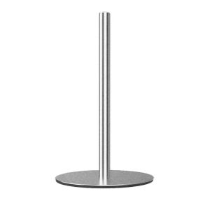 JPTD Single Pole Freestanding Toilet Paper Holder Non-slip Rust-Proof Stainless Steel Paper Roll Stand Anti-Corrosion Foldable Bathroom Tissue Rack Bathroom Use