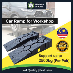 Autozone Heavy Duty Plastic Car Ramps Car Vehicle Truck Repairing Hand Tool Car Van SUV Workshop Repair Work Tyre