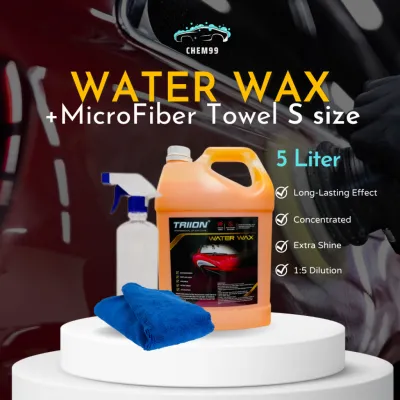 Triion Water Wax 1Liter & 5Liter( Free 500ml Bottle Spray 1pc )