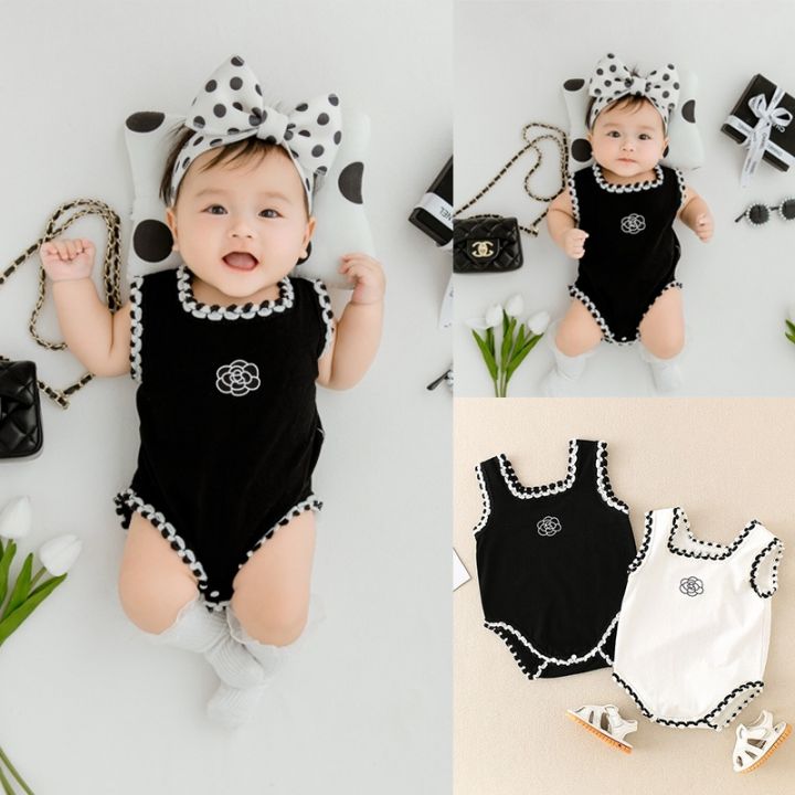 Baby Girl Romper Clothes Summer Fashion Cotton Sleeveless Jumpsuit