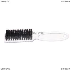 [COD] ZHONGYI0 Plastic Handle Hairdressing Soft Hair Cleaning Brush Barber Neck Hair Comb Tools
