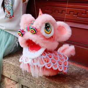MADEWITH Lion Dance Theme  Year Lion Dance Lantern Handheld Festival Atmosphere Ancient  Year Lantern  DIY Assembly Festival Lanterns Mid-Autumn Festival