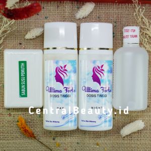 [ORIGINAL] PAKET LENGKAP HB SUPER ULTIMA FORTE HANDBODY LOTION WHITENING PEMUTIH BADAN/TUBUH DOSTING