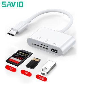 Type-C Adapter TF CF SD Memory Card Reader OTG Writer Compact Flash USB-C for IPad Pro Huawei for Macbook USB Type C Cardreader