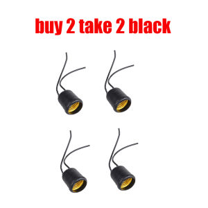 High Quality Waterproof Rubber Socket With 2 Wires 3A Suspended Lamp Socket Energy-saving Lamp Holder