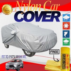 TFG MITSUBISHI XFC Waterproof Nylon Car Cover Lightweight For Small SUV Car Protection With Chamois Towel