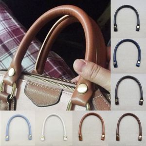 COLOO Solid Color Bag Handles Replacement PU Leather Tote Bag Straps Temperament Shoulder Strap Women