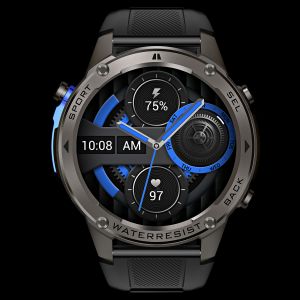 Rainbuvvy DM56 GPS sports watch 170 Sports Mode 1.43” AMOLED Display Fitness Watch Supports heart rate blood oxygen air pressure altitude compass