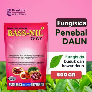 Bassnil 500gr Obat Bercak Busuk Daun Tanaman Obat Anti Busuk Daun Tanaman Cabai Tomat Padi Sayuran
