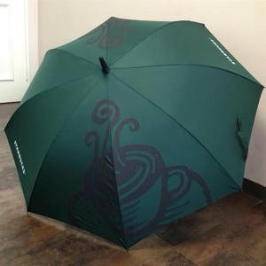 Starbucks Classical Dark Green Automatic Umbrella J Handle
