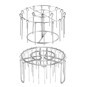 Permanent Oven Cleanair Cooker Rack Rustless Building Not Slip Base For Secure Cooking And Easy Storage