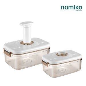 Namiko กล่องถนอมอาหารสุญญากาศ ขนาด 1.2L + 2.1L รุ่น #8082