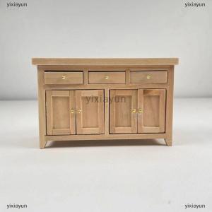 [COD] yixiayun 1Pcs 1 12 Scale Dollhouse Cabinet Living Room Miniature Birch Doll House Simulation Storage Cabinet DIY Accessories