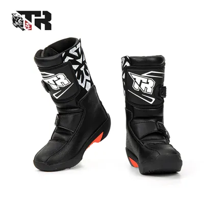 Hong Kong Tiger TR cross-country motorcycle boots riding boots anti-fall balance bike mountain bike children boots for men and women