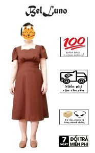 VÁY ĐẦM TRUNG NIÊN TẶNG MẸ CHẤT COTTON THOÁNG MÁT CHO MẸ DỰ TIỆC SANG TRỌNG. VÁY ĐẦM BIGSIZE MÃ BLD06-162