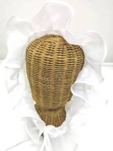 ผ้าโพกผม ผ้าสามเหลี่ยม ผ้าคลุมผม​วินเทจ ผ้าออแกนดี้ เครื่อง​ประดับ​ผม​ พร้อม​ส่ง​ใน​ไทย​hipaholic​