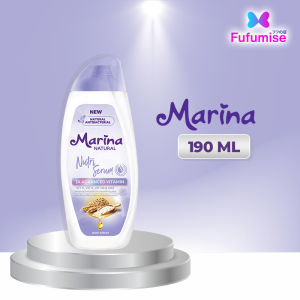 MARINA Natural Hand & Body Lotion PART 1 | 95ml | 188ml | 24H Moisturizing | UV White | Pelembab Tubuh | FUFUMISE