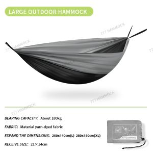 777 hammock Camping Hiking Hammock Duyan Double Outdoor Foldable Hammock Travel Hammock cocoon duyan for camping Millitary Duyan Hammock Camping Hiking Hammock Double Outdoor Foldable Hammock Travel Hammock