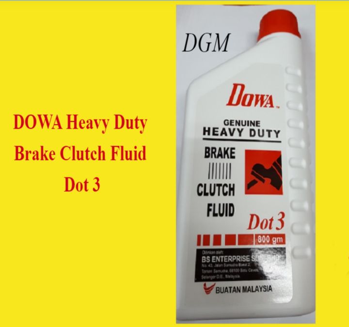 DOWA Heavy Duty Brake Clutch Fluid Dot 3 Lazada