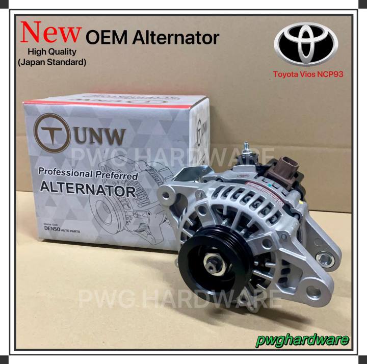 3 Month Warranty New OEM (Original Quality) Alternator For Toyota Vios