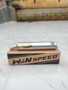 Knalpot Stainlees Ninja R RR SS 2 Tak Garing Original Winspeed Standar Cobra Super Cobra