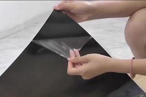 50PCS 45X45CM Marble Vinyl tiles Adhesive Floor Self Waterproof PVC tiles for flooring Car Mat