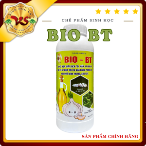 PHÒNG VÀ XUA ĐUỔI CÔN TRÙNG SÂU RẦY - BIO BT Chai 1 lít