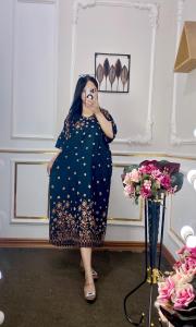 DASTER JUMBO RAYON KANCING MOTIF TERBARU - DASTER JUMBO BUSUI FRIENDLY TERLARIS