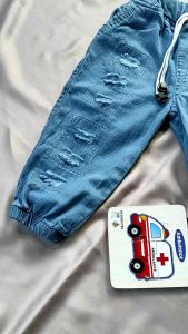 Celana Jogger Jeans Sobek Anak Usia 1 - 6 Tahun Joger Celana Panjang Ripped