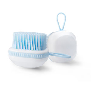 Portable Multifunctional Bath Massager Brush Deep Clean Exfoliating Shower Scrubber Silicone Scalp Shampoo Tool Portable Body Care for Men Women Adults