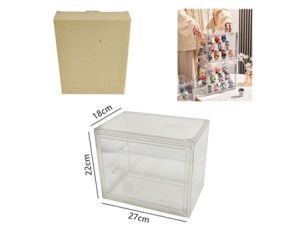Transparent Storage Box Handbag Storage Organizer Acrylic Display Box Shoes Storage Box Stackable Box Perfume Box