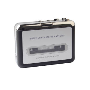 Calistouk Walkman Cassette Music Player Tape-to-PC MP3 Converter Digital USB Capture w/Earphone