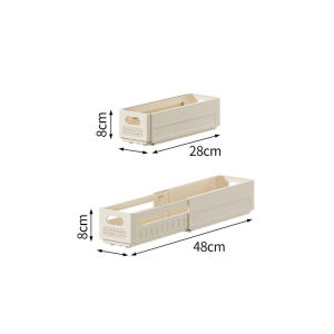 【Freedom_lz】COD กล่องเก็บชุดชั้นใน เก็บถุงเท้า พับเก็บได้ 3 สีให้เลือก แข็งแรงและทนทาน 28-48 ซม  สำหรับการจัดเก็บ