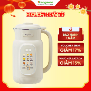 [DEAL SỐC] Máy Xay Nấu Đa Năng Kangaroo 1.35 Lít KGNM135B01 - ĐỘC QUYỀN