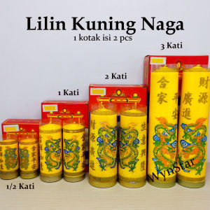 Lilin Sembahyang Kuning Naga