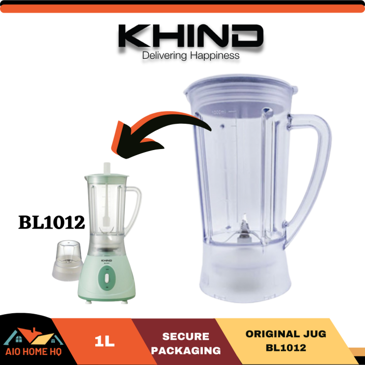 Khind Original Blender ( JUG + COVER + SPOON ONLY ) For BL1012