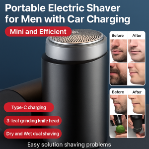 Mens Razor a Touch of Smoothness Razor Smooth and Non-irritating Waterproof and Dustproof No Residue