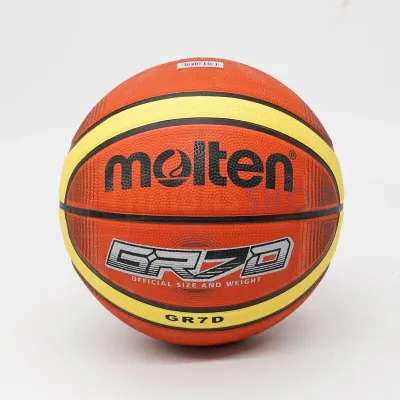 ลูกบาส ลูกบาสเกตบอล molten BGRX7D-TI size 7 ของแท้ 100% มี มอก. บาสยาง (ของแท้ 100%)