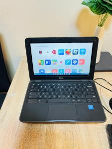 Ultra super slim Dell laptop- with play store- 4GB RAM- 16GB SSD- capacity 512GB-