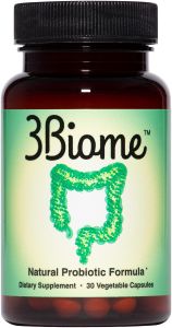 3Biome by Nutreance Probiotic Supplement Non GMO Vegan Gluten Free (30 capsules) best by 2027