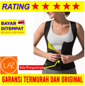 (DARI SURABAYA) CAMI CINCHER HOT SHAPERS CINCHER ROMPI CAMI KANCING PENGAIT BELT KORSET PEMBAKAR LEMAK PERUT MUNAFIE Stagen Hot Belt Cincher Hot Shapers