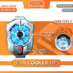 Fan Cooler HP X20 Kipas Pendingin Smartphone Android & iOS Tidak Berisik Angin Kencang