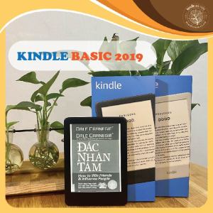 Máy đọc sách Kindle 2019 kindle Basic 2019 (10th) - All new kindle 2019 có đèn nền màn hình 6’’ 167PPI chống khúc xạ ánh sáng nghe Audible bộ nhớ 4-8GB kết nối wifi