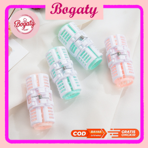 PENGGULUNG PONI RAMBUT GELOMBANG  3 PCS HAIR ROLLER JEPIT OTOMATIS NUDAH SET 3 IN 1 GULUNG RAMBUT