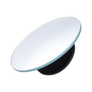 2pcs Blind Spot Car Mirror Round Rear View Convex Mirrors HD Glass Rear View Mirror 360° Wide Angle Adjustable Blind Spot Mirror for All Car Models